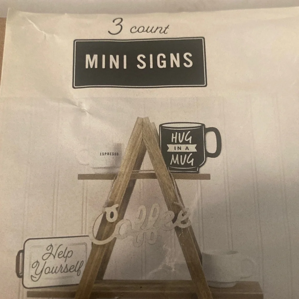 Target BP 2021 Mini Coffee Signs